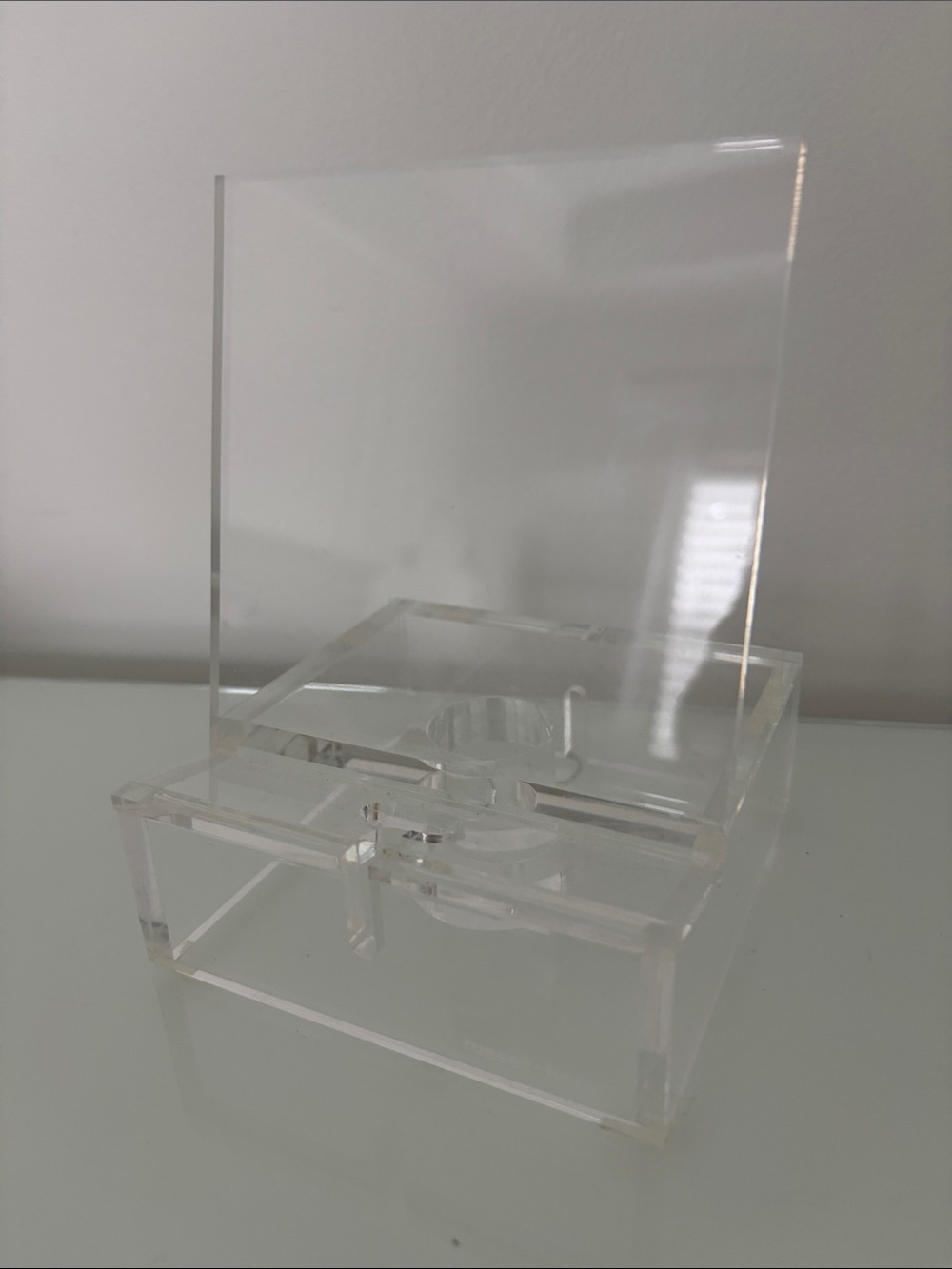 Russell & Hazel Clear Acrylic Phone Stand - Transparent Organizer